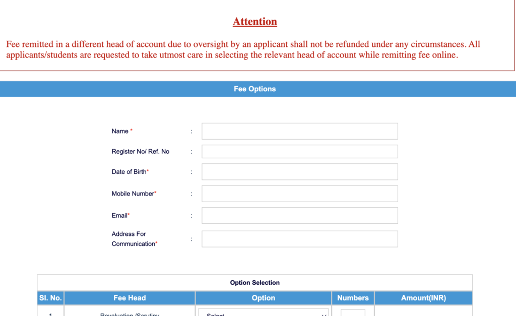 MG University Revaluation Apply Online Link {Out} www.mguniversity.in